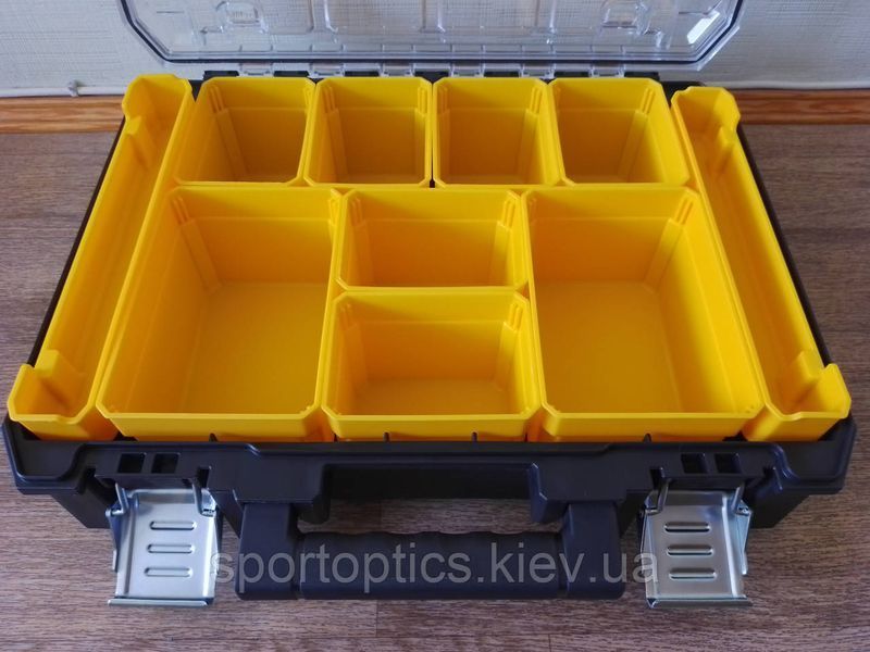 Органайзер TSTAK с прозрачной крышкой DeWALT DWST82968-1 (440х337х119 мм) DWST82968-1 фото