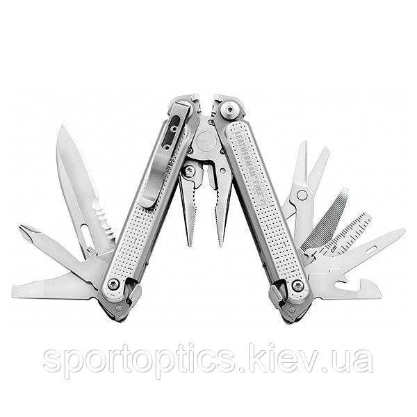 Мультитул Leatherman Free P2 (19 функцій, нейл.чохол, карт.коробка, 107 мм) / 832638 4007803 фото
