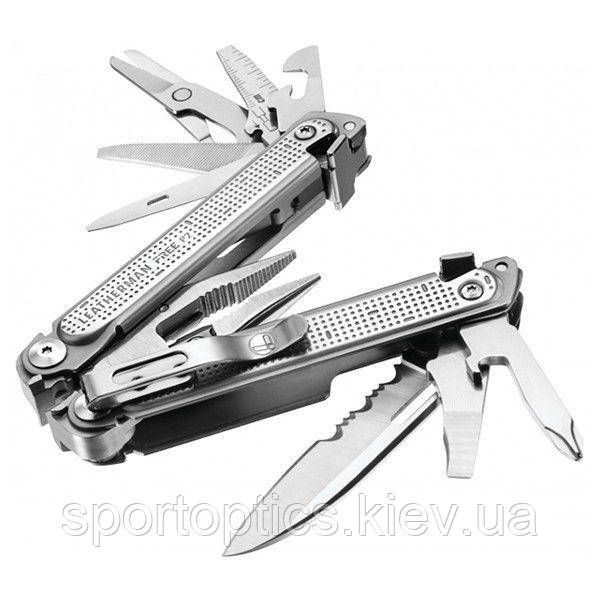 Мультитул Leatherman Free P2 (19 функцій, нейл.чохол, карт.коробка, 107 мм) / 832638 4007803 фото