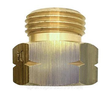 Фітинг різьбовий GOK D4 IG KLF на AG W21,8x1/14&ldquo;LH &ndash; перехідник з G12 на G4/G5 (укр.редуктор-євробалон) 973834 фото