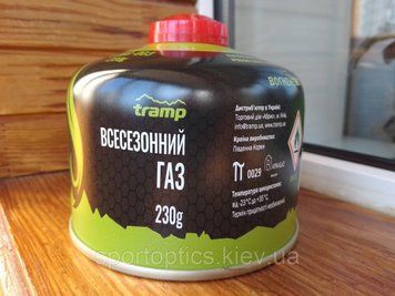Балон газовий Tramp (різьбовий) 230 грам UTRG-003 UTRG-003 фото