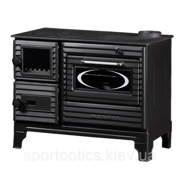 DUVAL EK-5237BL (BLACK EDITION) Дровяная печь-кухня &laquo;евро буржуйка&raquo; с духовкой Duval EK-5237BL фото