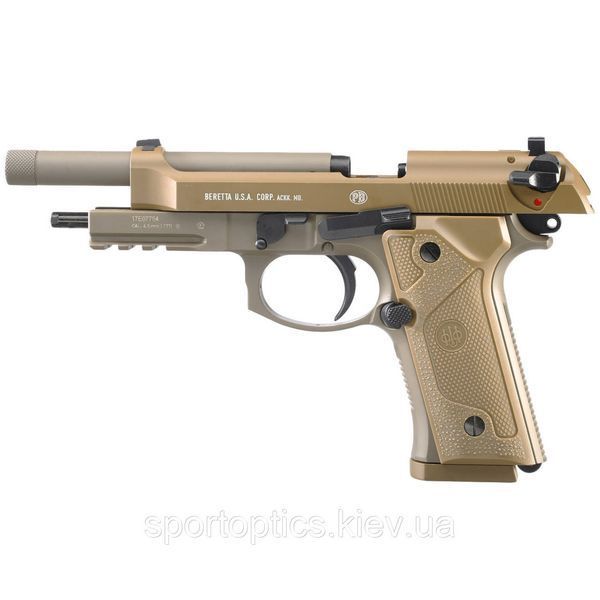 Пистолет пневматический Umarex Beretta M9 A3 FDE (Kal. 4,5 mm BB) 5.8347 фото