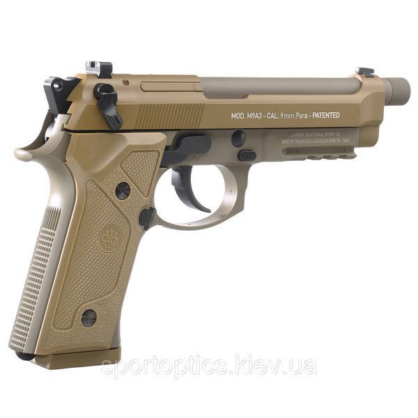Пистолет пневматический Umarex Beretta M9 A3 FDE (Kal. 4,5 mm BB) 5.8347 фото