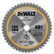 Диск пиляльний METAL CUTTING DeWALT DT1044 (184х20мм, металеві: профіль, труби, пластини, 48 град.) DT1044 фото 1