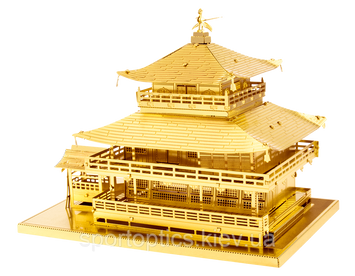 Металевий 3D конструктор "Монастир Kinkaku-ji Gold", Metal Earth, MMS090G 2616901743 фото