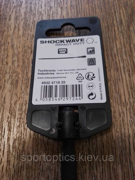Удержатель для бит магнитный ShW MILWAUKEE, с фиксатором, 305 мм (4932471825) 4932471825 фото
