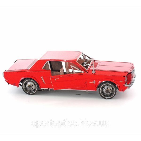 Металевий 3D конструктор "1965 Ford Mustang Coupe, Red Version", Metal Earth, MMS056C 2616902527 фото
