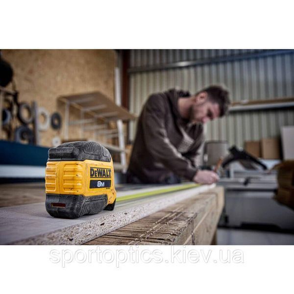 Рулетка измерительная COMPACT, 8 м х 28 мм DeWALT DWHT38128-0 DWHT38128-0 фото