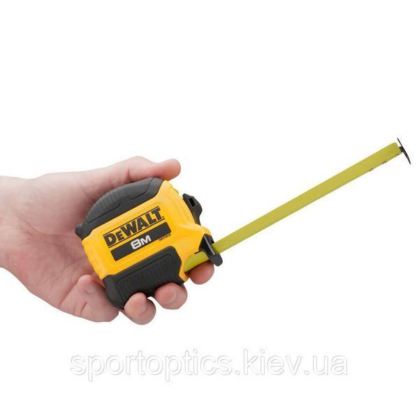 Рулетка измерительная COMPACT, 8 м х 28 мм DeWALT DWHT38128-0 DWHT38128-0 фото