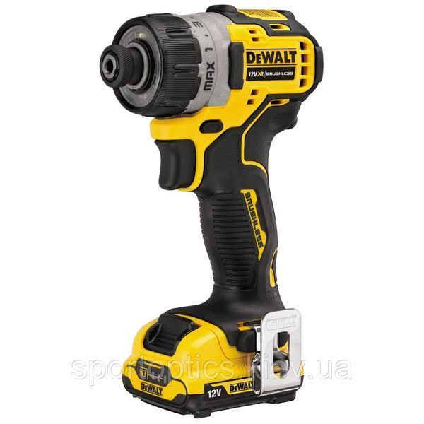 Шурупокрут акумуляторний DeWALT DCF601D2 (12В, 8Нм, 0.68кг, ЗП +АКБ 2Аг х2шт.) DCF601D2 фото