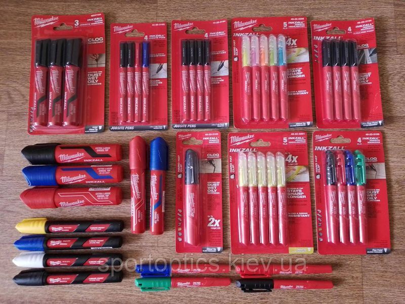 Маркер на основі рідкої фарби InkZAll MILWAUKEE (білий) / 48223711 48223711 фото