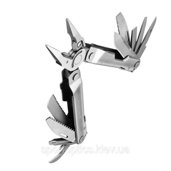 Мультитул Leatherman Rebar Silver (17 функцій, нейлон.чохол, 100 мм) / 831557 4007143 фото