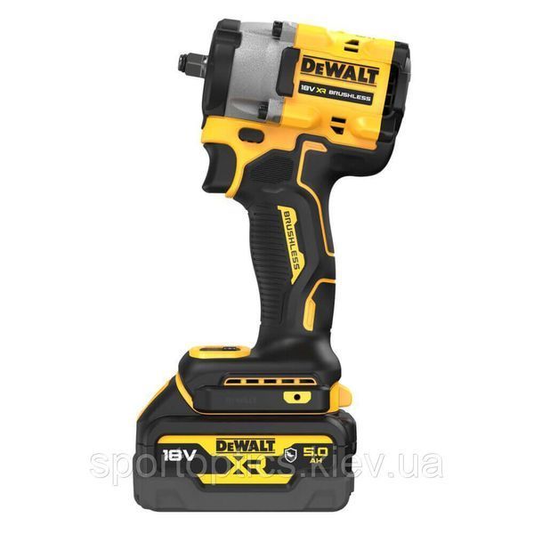 Гайкокрут ударний акумуляторний безщітковий DeWALT DCF923P2G (18 В XR, 610 Нм, 3/8 дюйма, АКБ 5Аг-2шт+ЗП+Валіза) DCF923P2G фото