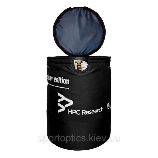 Чохол для газового балону HPC Research 12,7л з відсікачем (чорний) СP8635 фото