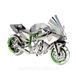 Металевий 3D конструктор "Мотоцикл Kawasaki Ninja H2R", Metal Earth, ICX021 2616901868 фото 6