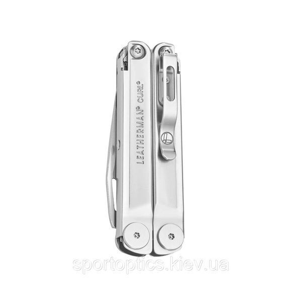 Мультитул Leatherman Curl (15 функцій, нейл.чохол, 100 мм) / 832932 4008432 фото