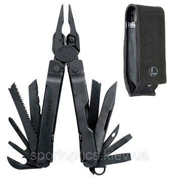 Мультитул Leatherman Super Tool 300 Black (19 функцій, нейл.чохол, коробка, 115 мм) / 831151 4005573 фото