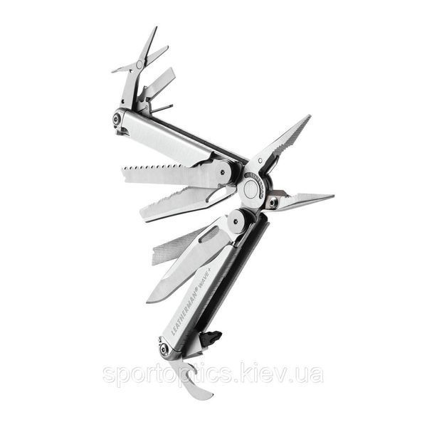 Мультитул Leatherman Wave Plus (18 функцій, нейлоновий чохол, 100 мм) / 832524 4007371 фото