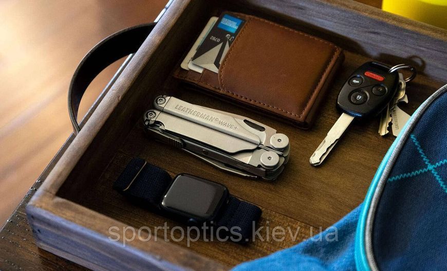 Мультитул Leatherman Wave Plus (18 функцій, нейлоновий чохол, 100 мм) / 832524 4007371 фото